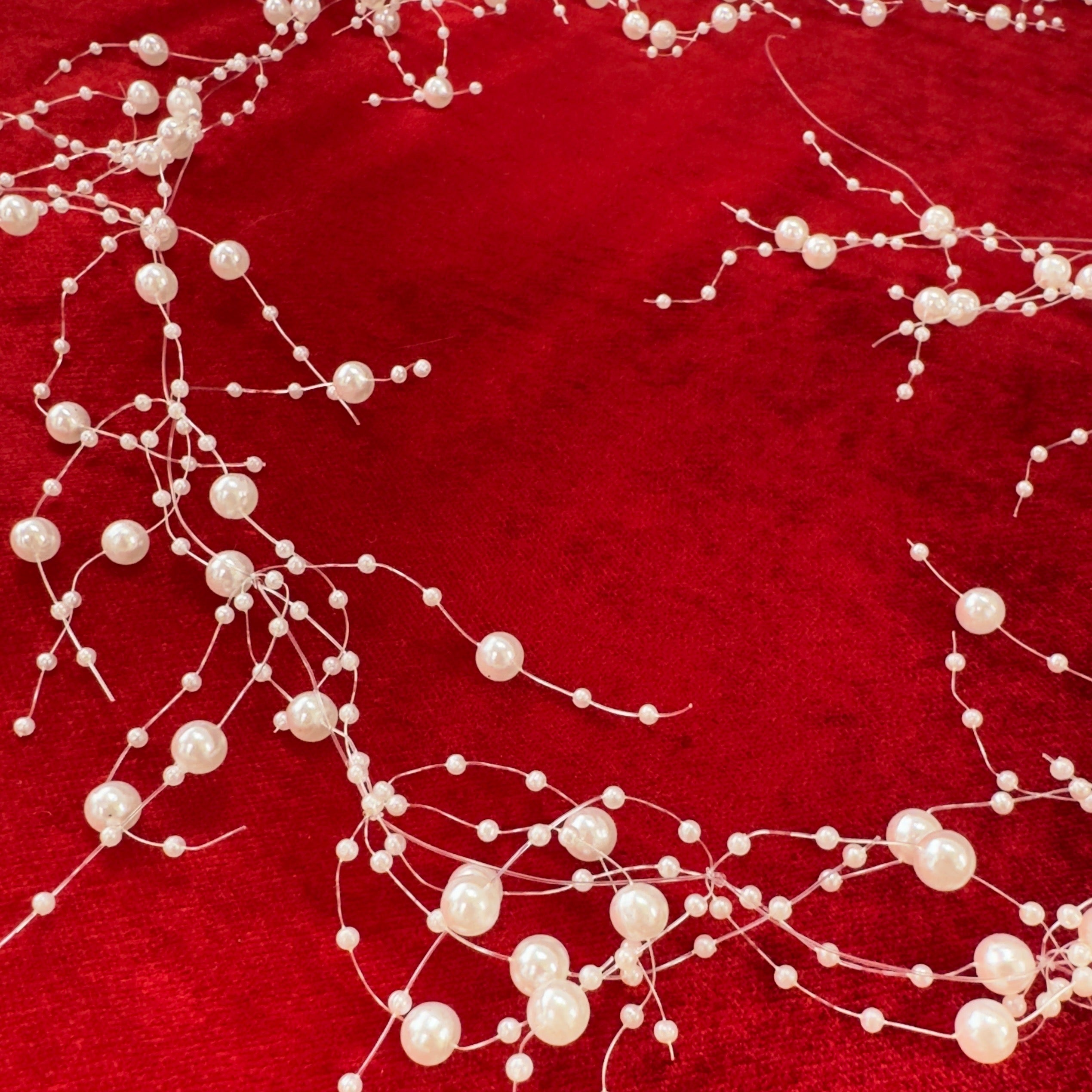 Haarschmuck mit Perlen