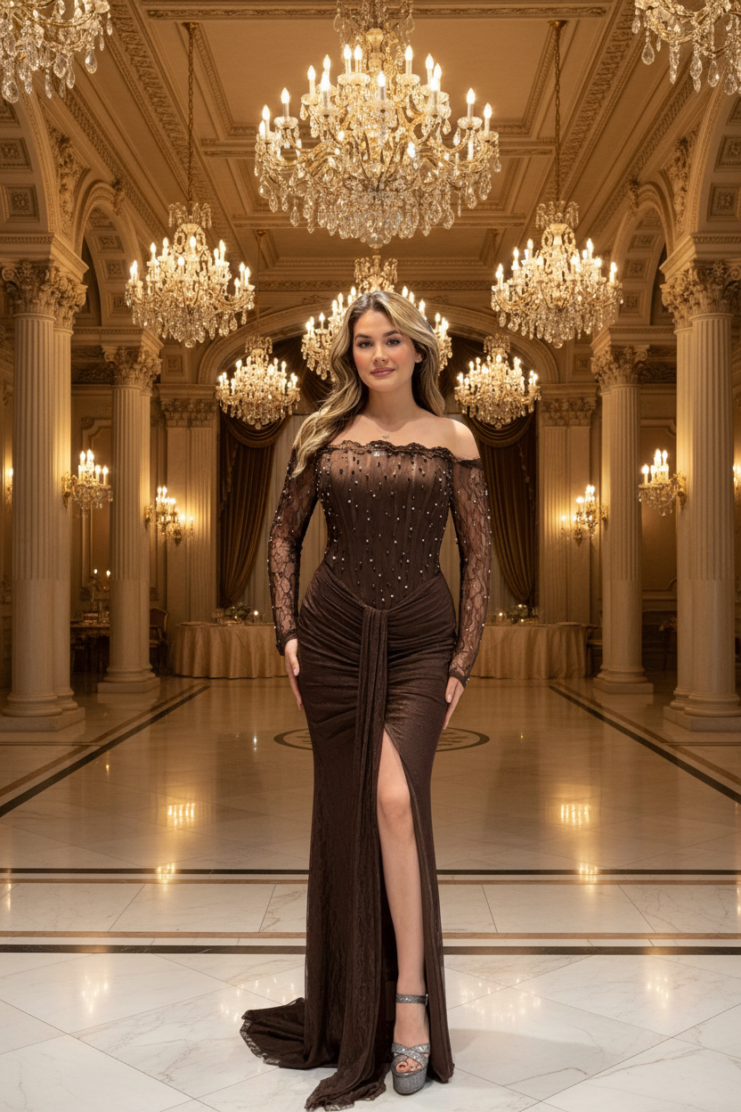Abendkleid M9813