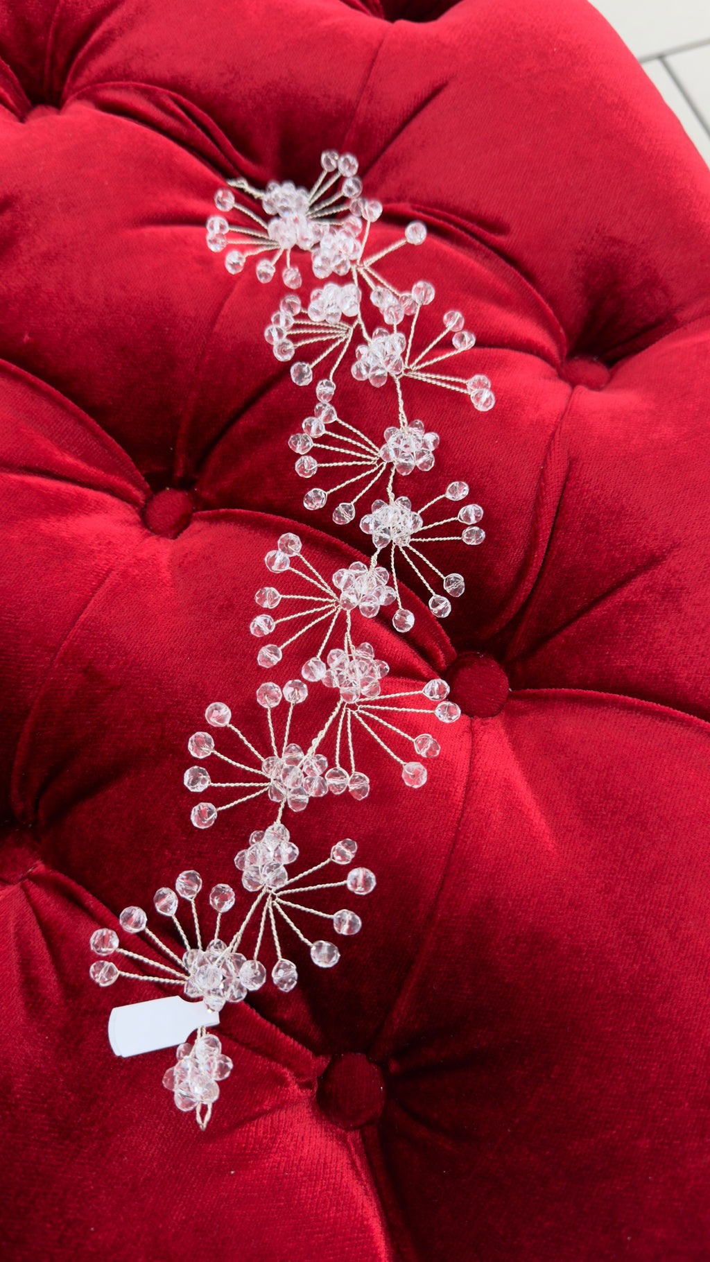 Haarschmuck aus Glasperlen