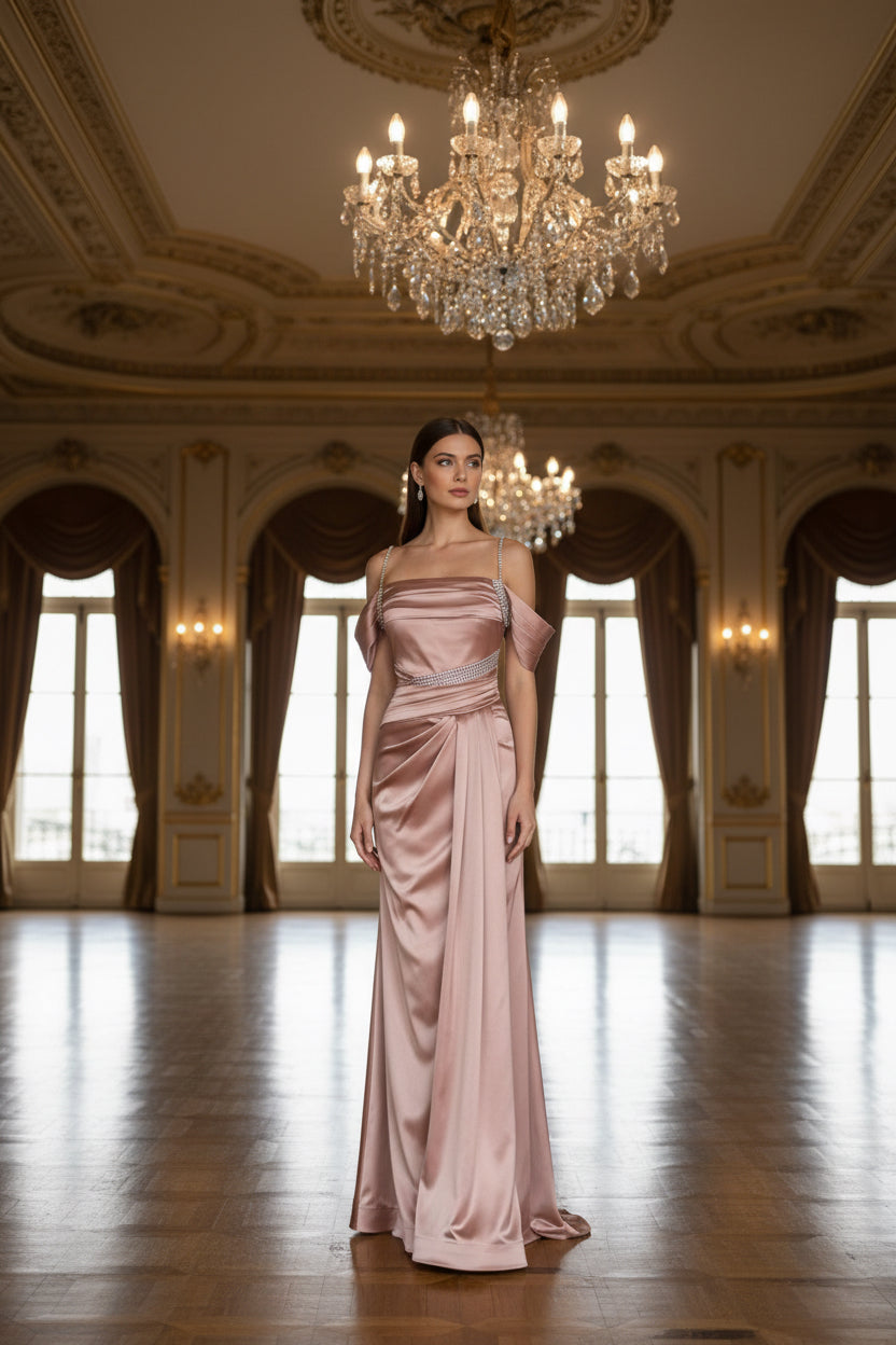 Abendkleid C4865