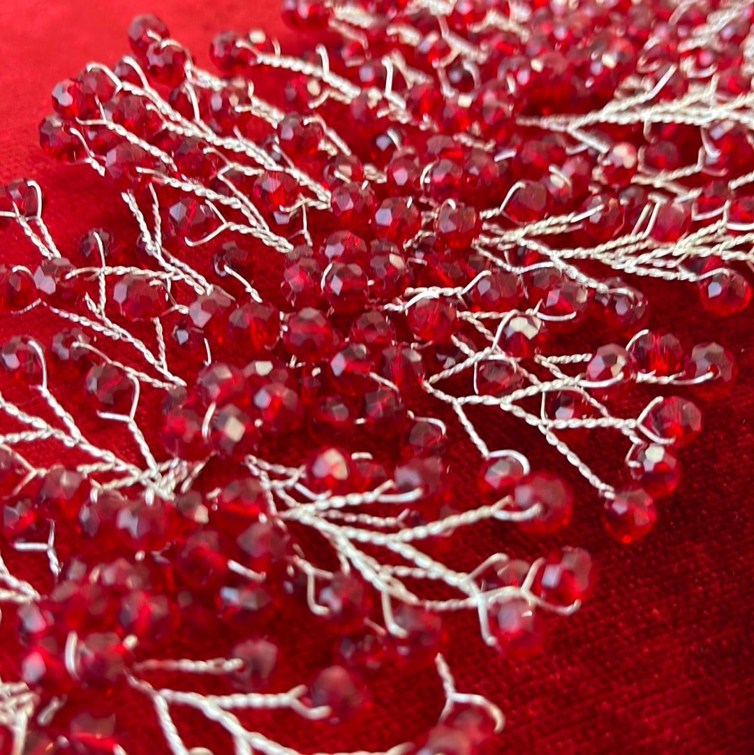 Haarschmuck Bordeaux