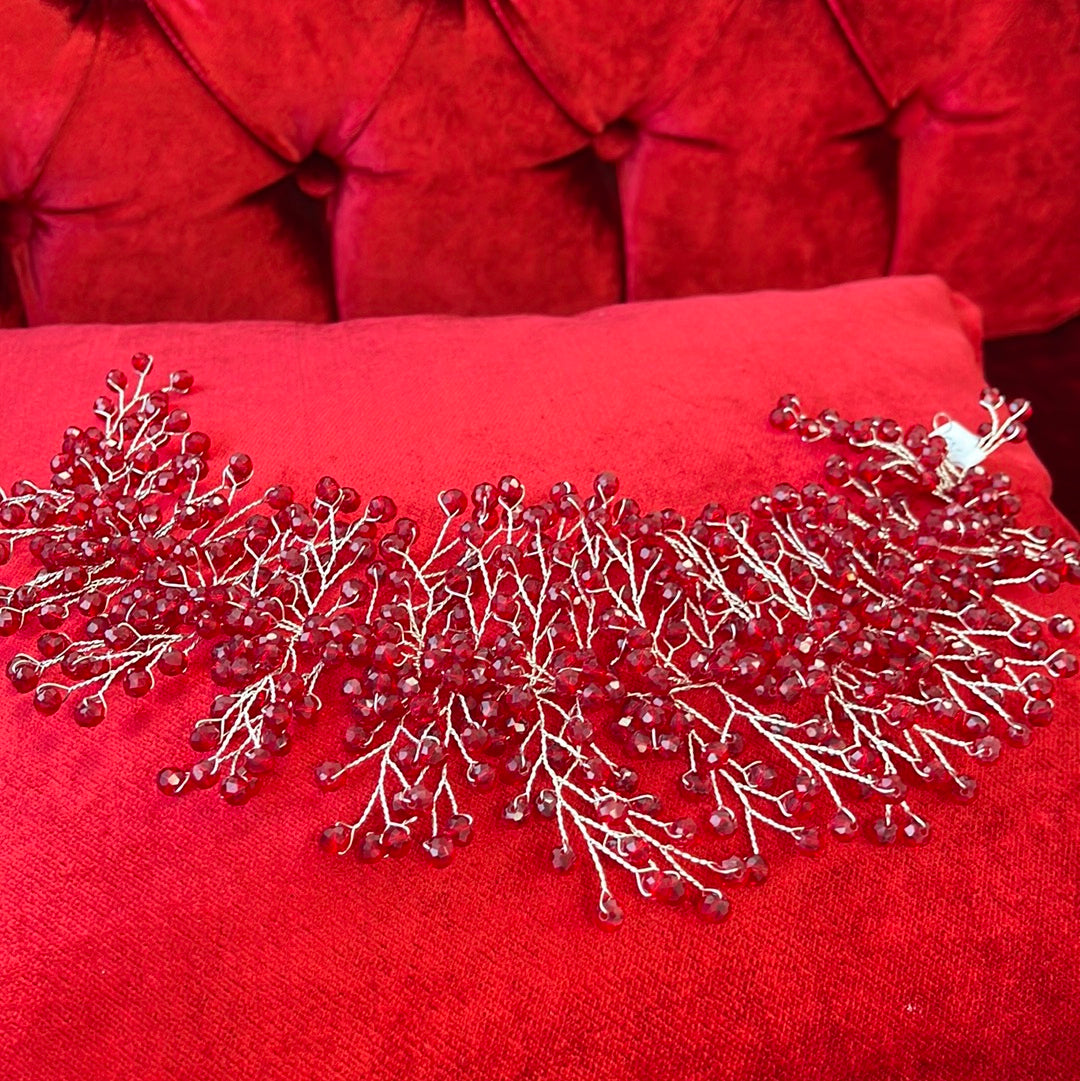 Haarschmuck Bordeaux