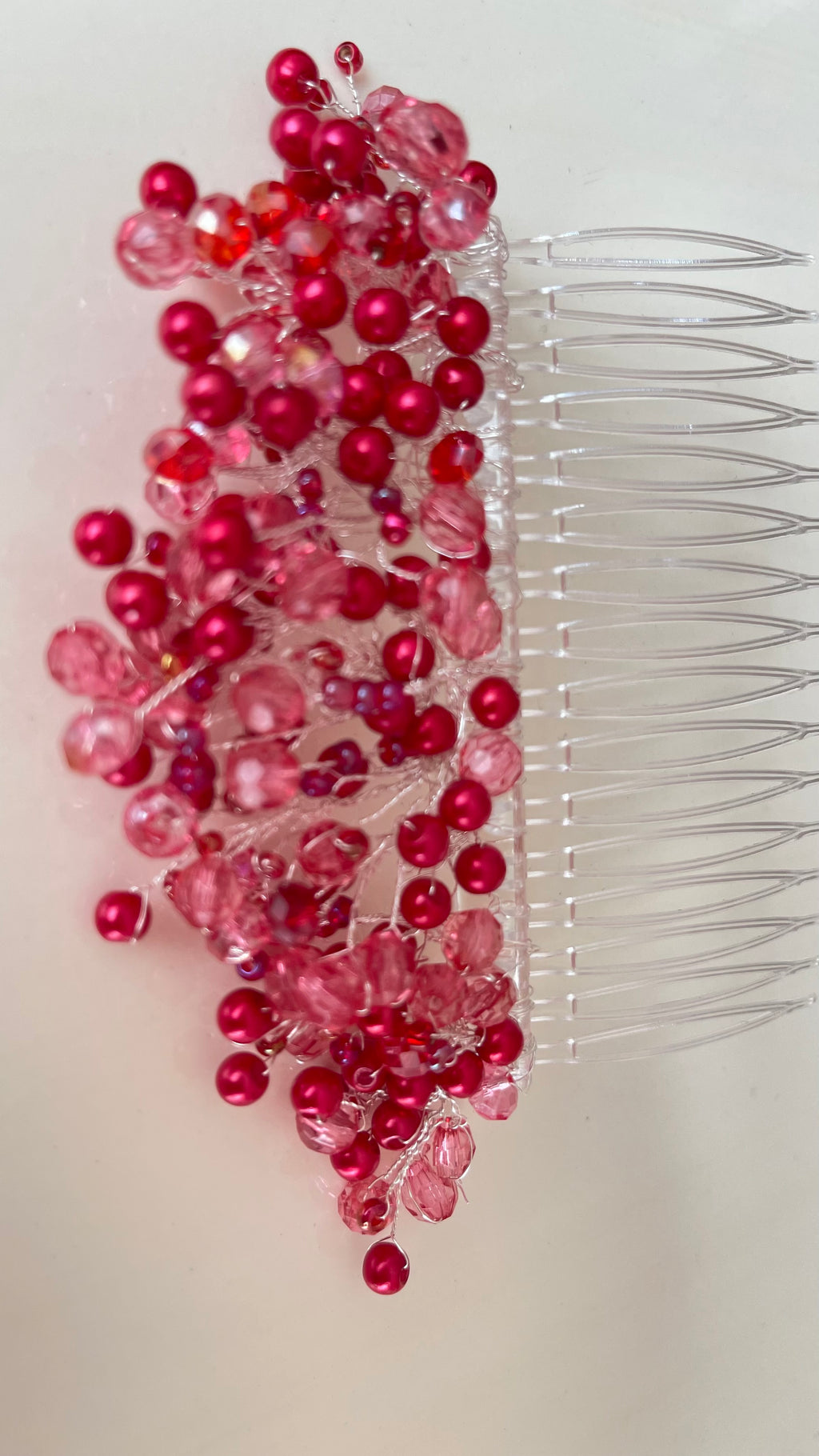 Haarschmuck aus Glasperlen