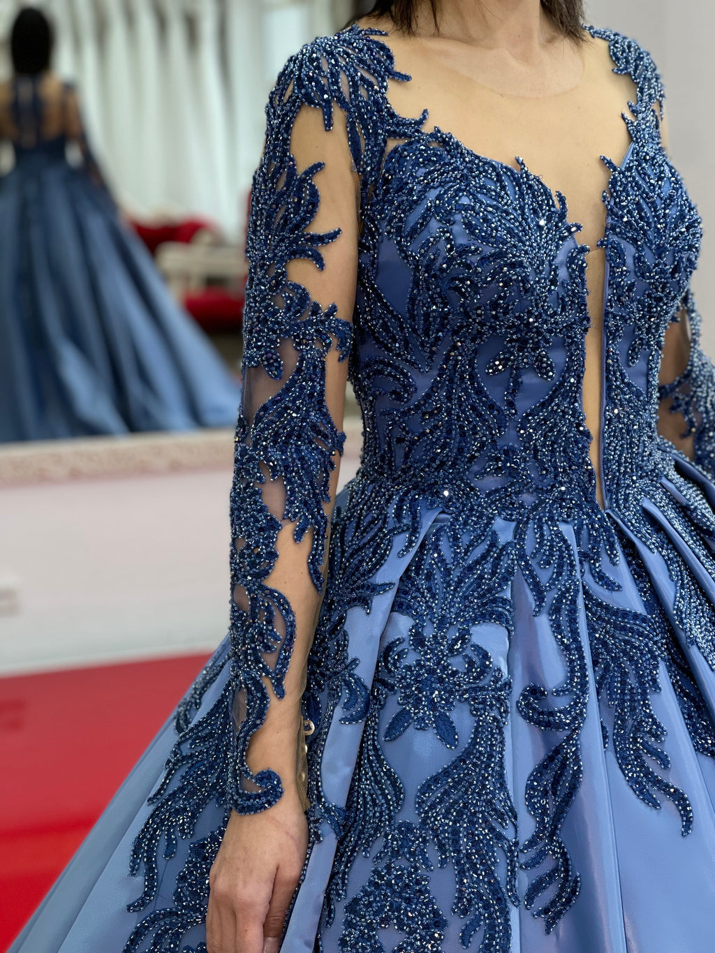 Ballkleid Ortanca
