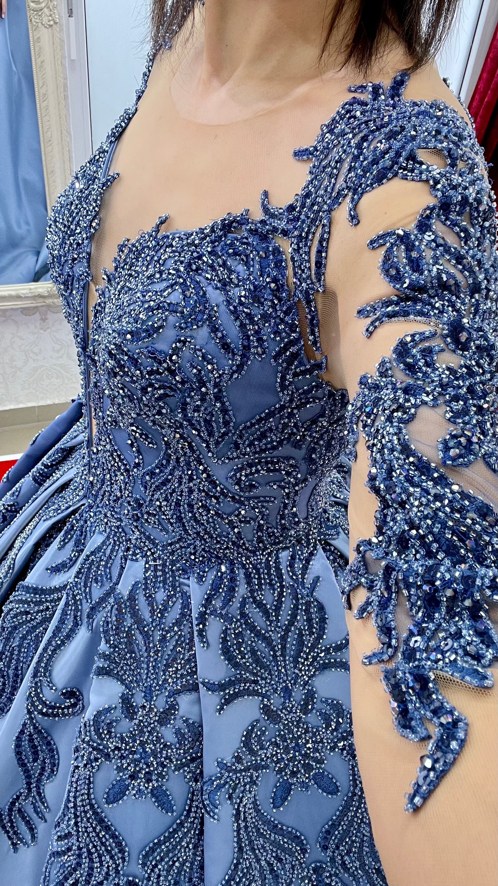 Ballkleid Ortanca