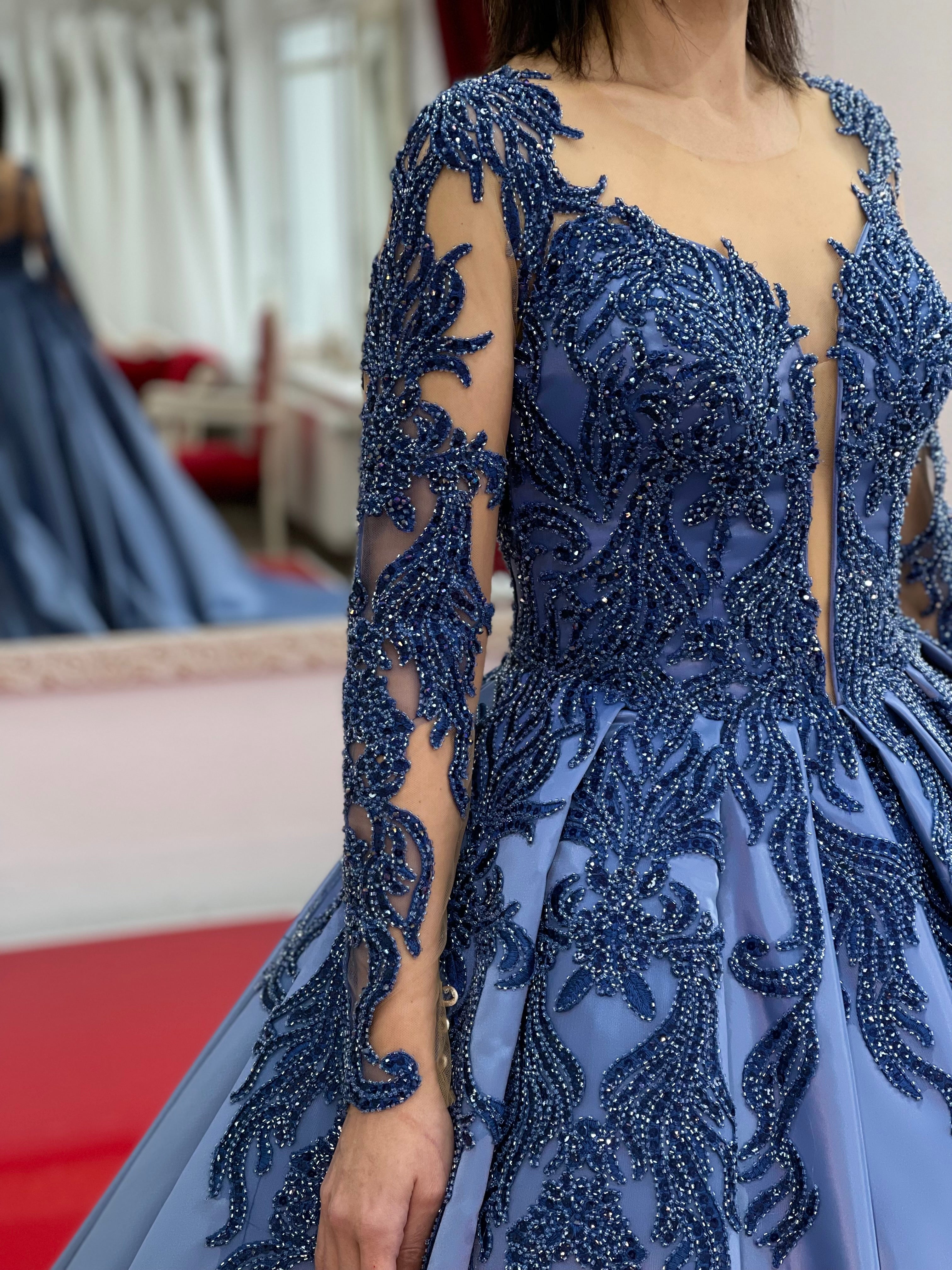 Ballkleid Ortanca