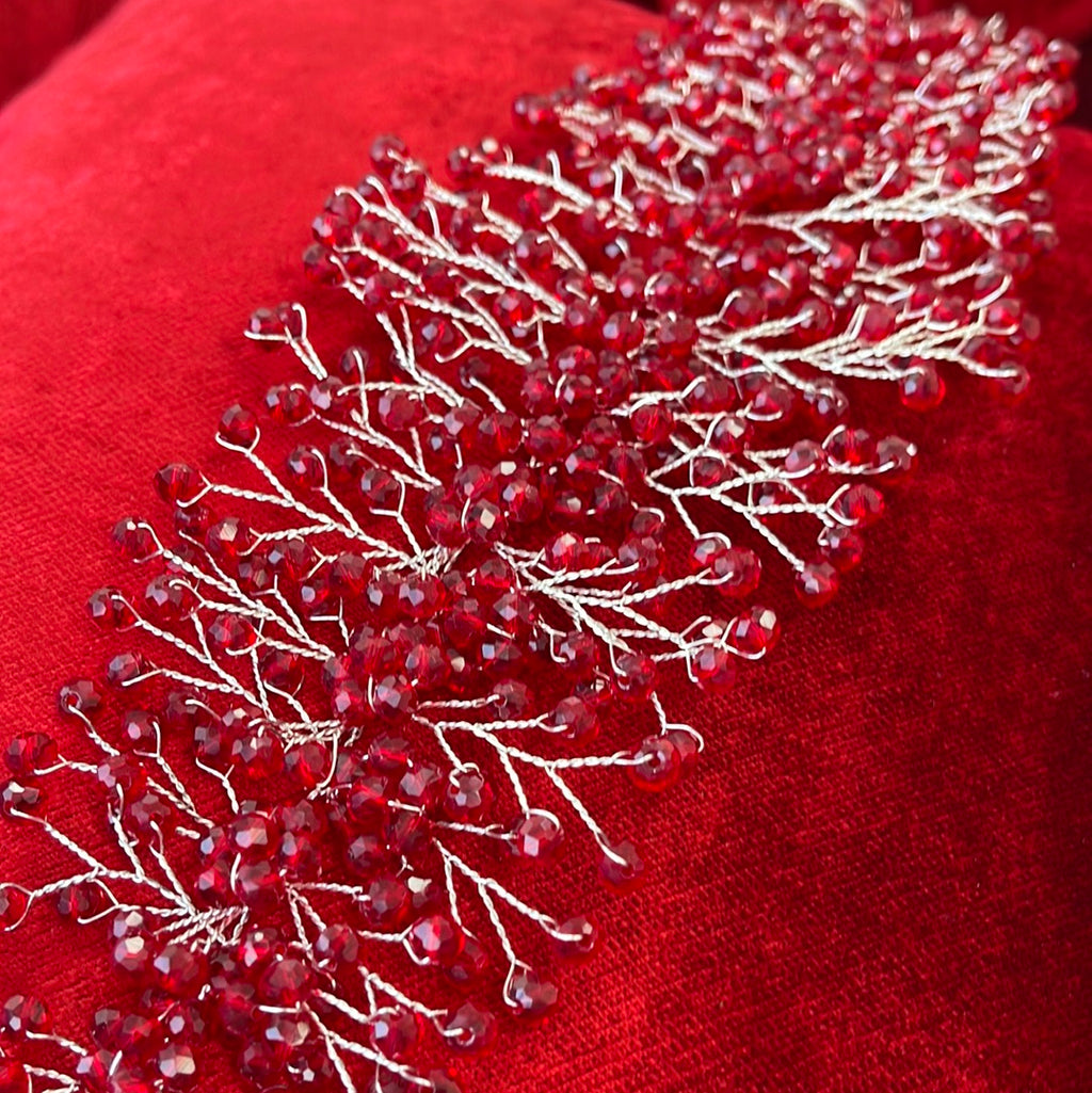 Haarschmuck Bordeaux