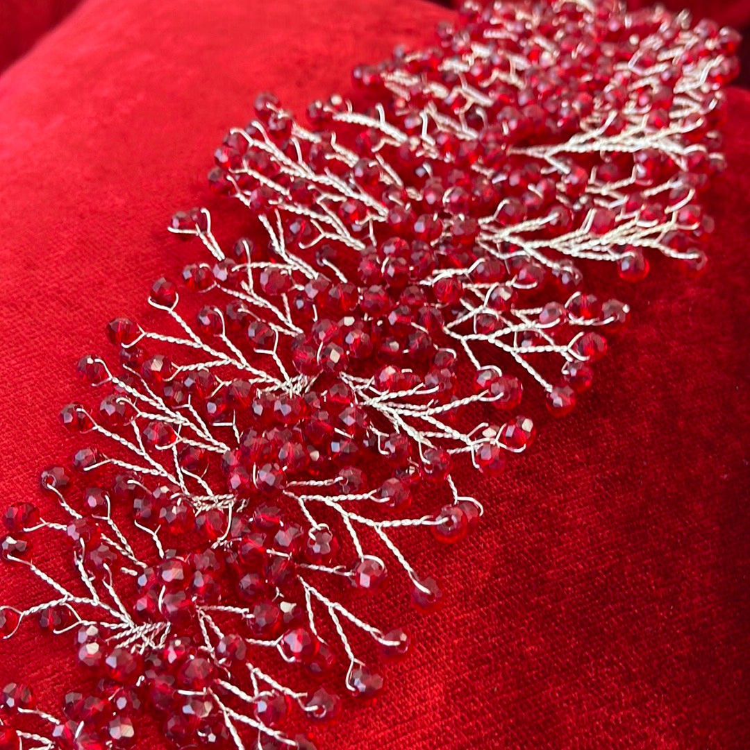 Haarschmuck Bordeaux